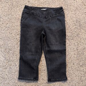 We The Free Black Denim Capri Pants Sz S